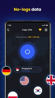 Super VPN Safe & Secure VPN android App screenshot 1